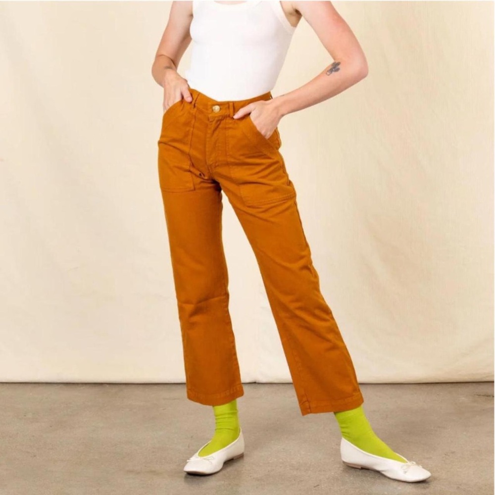Big Bud Press Work Pants, spicy mustard, S